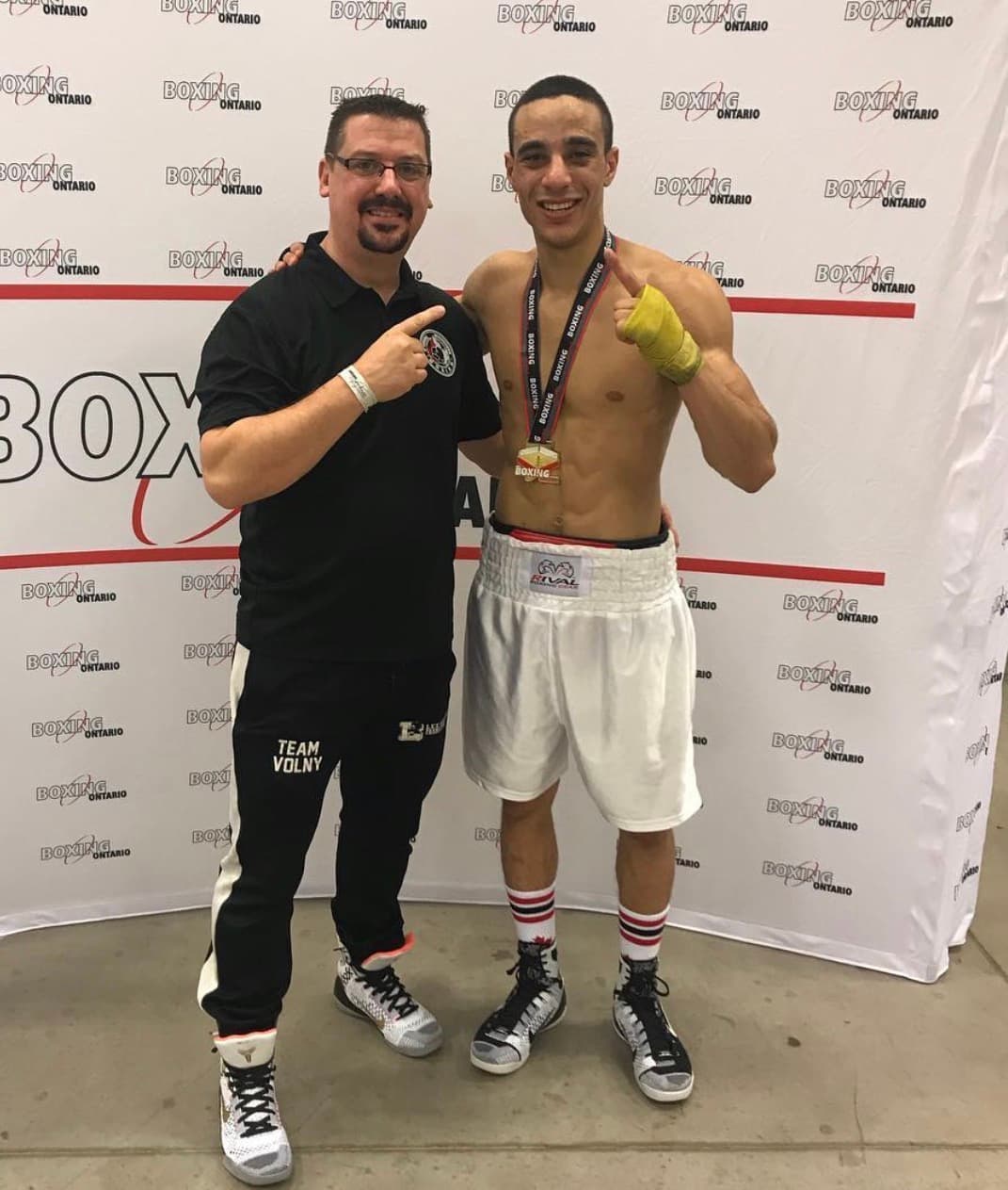 Rega Boxing Ontario champion