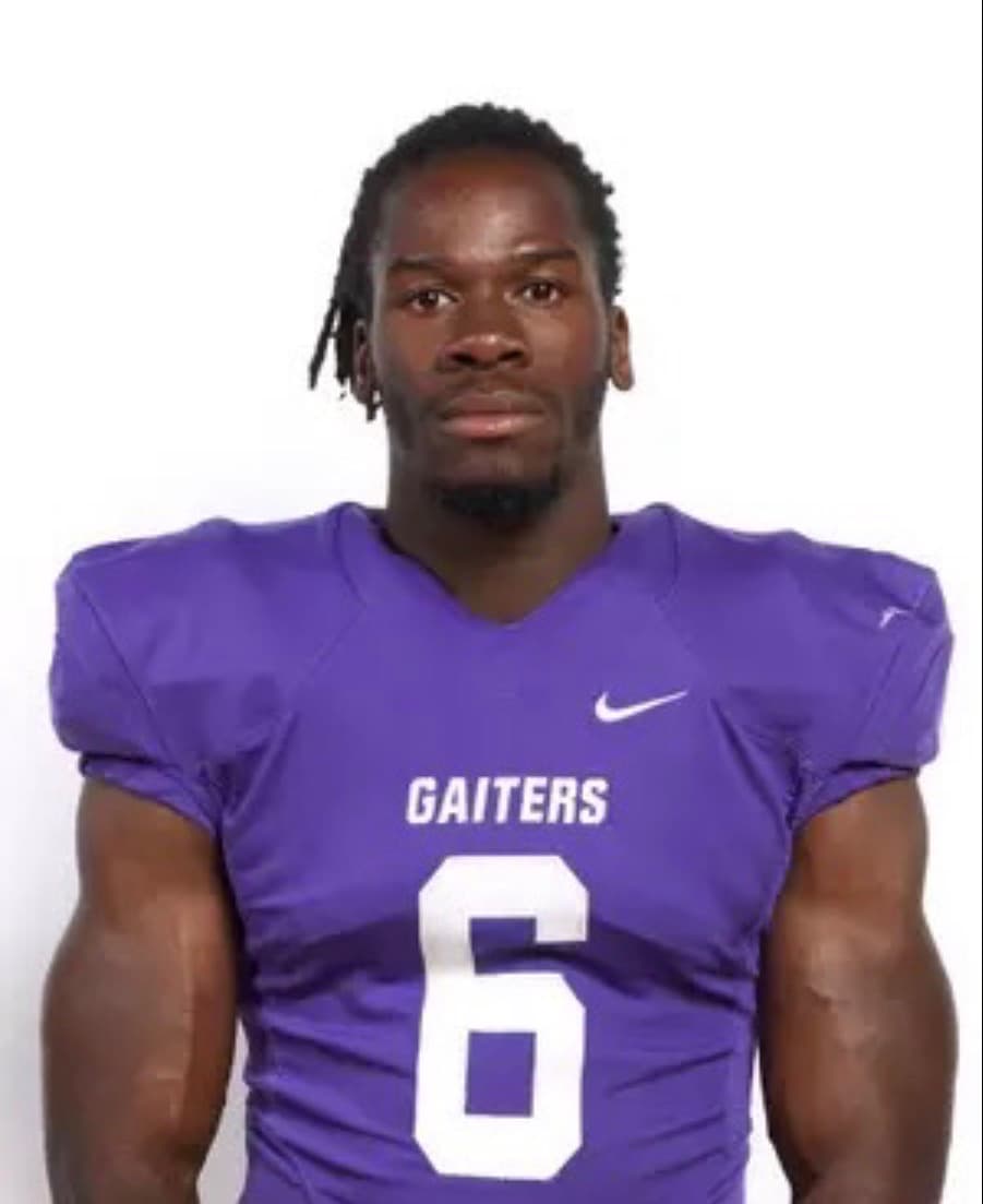 Sergio wearing Bishop's Gaiters football uniform